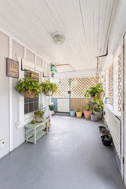 Patio after declutter